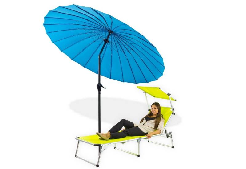 Sonnenschirm Sonnenschirm Rund 2,50 m Durchmesser in 4 Farben von DEMA