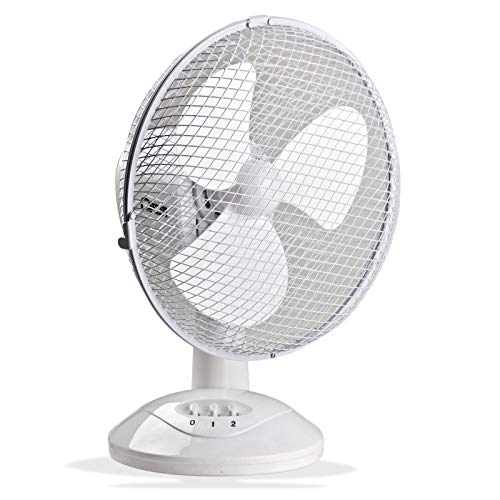 DEMA Tischventilator Ventilator 20/2 Stufen neigbar oszillierend 230V 20 W weiß DEMA Tischventilator Ventilator 20/2 Stufen neigbar oszillierend 230V 20 W weiß von DEMA