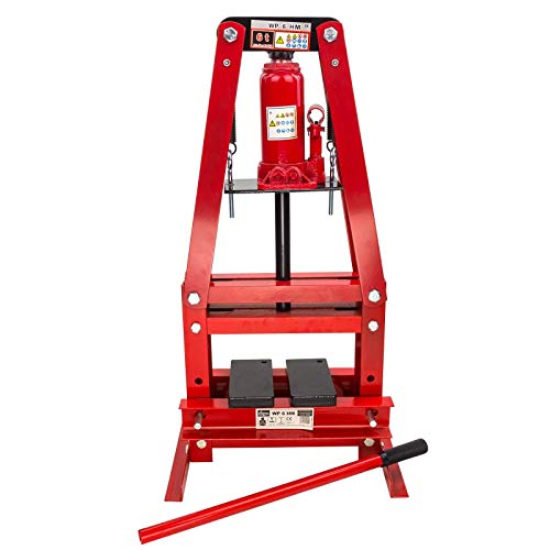 Dema Werkstattpresse, Hydraulikpresse 6 t, Lagerpresse, hydraulische Presse für Werkstatt und Reparaturen, robust und leistungsstark Dema Werkstattpresse, Hydraulikpresse 6 t, Lagerpresse, hydraulische Presse für Werkstatt und Reparaturen, robust und leistungsstark von DEMA