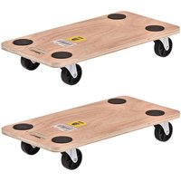 Dema - 2 Stück Möbelroller Rollbrett Transportroller 200 kg Möbelhund Möbelroller Dema - 2 Stück Möbelroller Rollbrett Transportroller 200 kg Möbelhund Möbelroller von DEMA