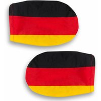 Dema - Autospiegel-Überzug Deutschland Auto Fahne Fußball wm Fanartikel 2er Set von DEMA