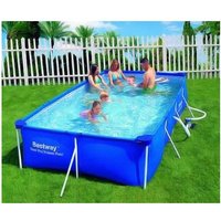 Bestway Swimmingpool Aufstellpool Pool Gartenpool Set 4x2m rechteckig von DEMA