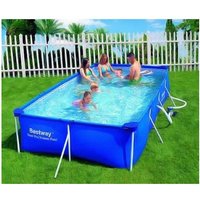 Dema - Bestway Swimmingpool Aufstellpool Pool Gartenpool Set 4x2m rechteckig von DEMA