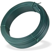 Dema - Bindedraht grün 100 m x 2,0 mm Wickeldraht Volierendraht Maschendraht Zaun Draht von DEMA