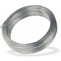 Draht verzinkt 125 m x 2,5 mm 5 kg Spanndraht Bindedraht Wickeldraht Zaun Draht von DEMA