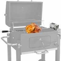 Dema - Universal Edelstahl Aufsatz Grillspieß 230V Motor L100cm bis 4 kg Gasgrill Grill von DEMA