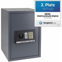 Dema - Möbeltresor Wandtresor Tresor Safe Wandsafe Geldschrank Digital 65L 35x36x52cm von DEMA