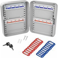 Dema - Schlüsselkasten mit 20 Haken DSK20 Schlüsselschrank Schlüsselbox von DEMA