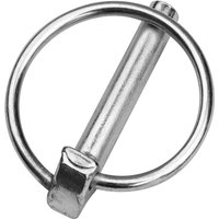 Stahl Klappstecker Klappsplint 6x36 mm Federstecker verzinkt von DEMA