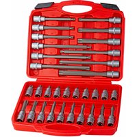 Dema - Stecknüsse Innensechsrund lang-kurz 32tlg. Stecknuss Set 1/2 Zoll Steckschlüssel von DEMA
