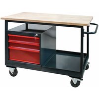Tischwagen Eko 2 130x60x85cm 3 Schubladen Arbeitswagen Werkbank Werktisch Tisch von DEMA
