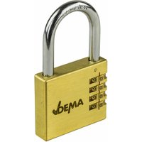 Vorhängeschloss mit Zahlenkombination 60 mm Vorhängeschloss mit Zahlenkombination 60 mm von DEMA