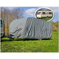 Dema - Wohnwagen Wohnmobil Ganzgarage Abdeckplane Faltgarage Schutzhülle 520x225x220 cm von DEMA