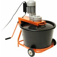 Dema - Zwangsmischer Betonmischer 55 Liter Wanne Zementmischer Mörtelmixer Farbmixer von DEMA