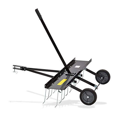 DEMA Entmooser Rasenstriegel Rasenkamm Vertikutierer RS 100 | Ideal zum Entfernen von Moos & Rasenfilz | Mit praktischer Handhabung für einen gesunden Rasen DEMA Entmooser Rasenstriegel Rasenkamm Vertikutierer RS 100 | Ideal zum Entfernen von Moos & Rasenfilz | Mit praktischer Handhabung für einen gesunden Rasen von DEMA