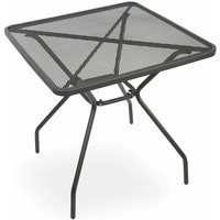 Dema - Gartentisch Seattle Balkontisch Streck-Metall-Bistro-Tisch Abwaschbar 70x70cm Dema - Gartentisch Seattle Balkontisch Streck-Metall-Bistro-Tisch Abwaschbar 70x70cm von DEMA