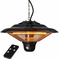 Dema - Halogen Heizstrahler Strahler Heizen Terasse Garten Deckenheizstrahler von DEMA