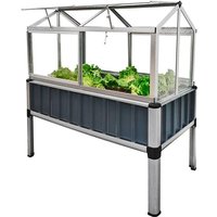 Dema - Hochbeet Eden 114x61x129cm mit Gewächshausaufsatz stabil für Balkon und Garten Dema - Hochbeet Eden 114x61x129cm mit Gewächshausaufsatz stabil für Balkon und Garten von DEMA