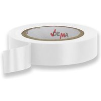 Isolierband 10 m Klebeband Isoband Klebe Band Tape Elektriker Elektro Weiß von DEMA