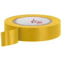 Dema - Isolierband Gelb 15 mm x 10 m von DEMA