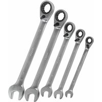 Maul-Ringratschenschlüssel Set 5tlg. Gabelschlüssel Maulschlüssel Ratschen Maul-Ringratschenschlüssel Set 5tlg. Gabelschlüssel Maulschlüssel Ratschen von DEMA