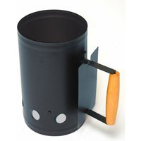 Metall Kohleanzünder Kaminanzünder Anzündkamin Grillanzünder Grill 5L Holzkohle von DEMA