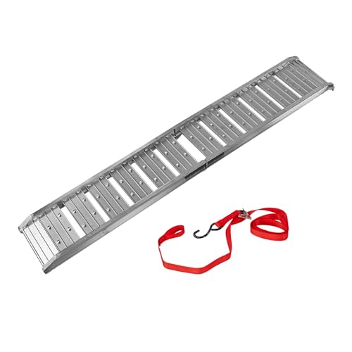 Motorrad Alu Auffahrrampe Rampe Verladerampe Auffahrschiene für 200 kg klappbar Motorrad Alu Auffahrrampe Rampe Verladerampe Auffahrschiene für 200 kg klappbar von DEMA