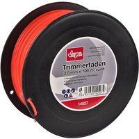 Dema - Motorsense Freischneider Mähfaden Trimmerfaden 3mm x 100m rund Nylon Signalfarbe von DEMA