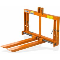 Dema - Paletten-Gabel Gabelträger Dreipunktaufnahme Kat1 Heckhydraulik Kat2 Heber Kran von DEMA