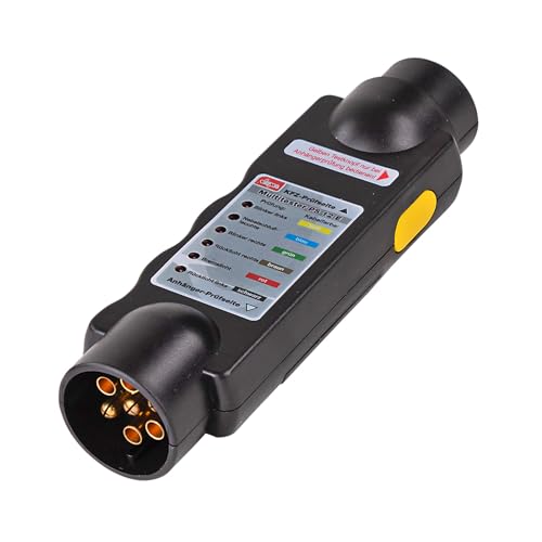 Prüfstecker für 12V Stecker/Steckdosen Steckdosentester Tester KFZ PKW von DEMA