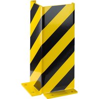 Rammschutz L-Form Regalschutz Anfahrschutz Rammschutzecke Eckschutz 205x205x40cm von DEMA