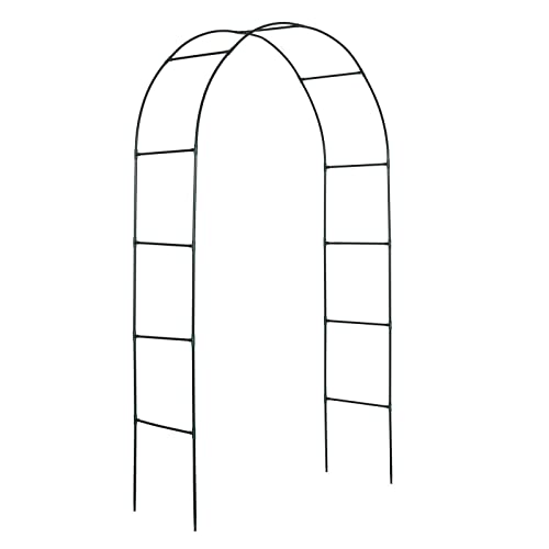 Rosenbogen Gartentor Torbogen Spalier Rankhilfe Rankgitter Rosengitter Tor 240 cm von DEMA