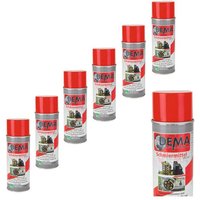 Dema - Schmiermittel Korrosionschutz Chrompflege pro 6er-Set 400ml Spray Vielzweckspray Dema - Schmiermittel Korrosionschutz Chrompflege pro 6er-Set 400ml Spray Vielzweckspray von DEMA