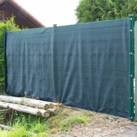 Sichtschutz Zaunblende Tennisblende Windschutz Schattiernetz 25x2 m von DEMA