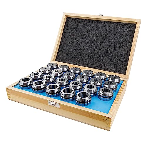 Spannzangenset Spannzange Spannzangen Spannzangenfutter 4-26mm 23-tlg. in Holzbox Spannzangenset Spannzange Spannzangen Spannzangenfutter 4-26mm 23-tlg. in Holzbox von DEMA