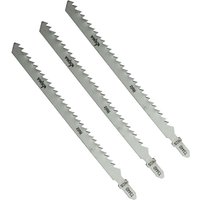 Dema - Stichsägeblätter Säge Schneidblätter T-Schaft T344D für Holz Kunststoff 3er Set von DEMA