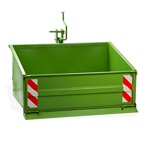 Traktor Stahl Heckcontainer Heckmulde Transportcontainer Mulde Container 1200S 120 cm grün Traktor Stahl Heckcontainer Heckmulde Transportcontainer Mulde Container 1200S 120 cm grün von DEMA