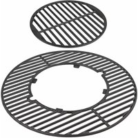 Universal Guss-Grillrost-Set mit Rost-in-Rost Universalrost rund ø 54,5 cm von DEMA
