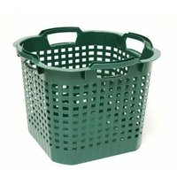 Universalkorb 25 Liter grün Wäschekorb Brennholzkorb Obstkorb Kartoffelkorb Korb von DEMA