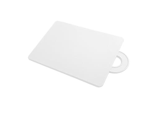Set mit 3 Schneidebrettern "JOLLY" aus Polyethylen 23 x 10 x 0,5 cm (Farbe Weiß) von DEMOLLI