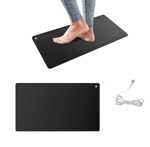 DEMPOWER Erdungsmatte, 60 x 40 cm, reduziert Angst und Stress, Erdungsmatte für besseren Schlaf und Balance, Erdungsmatte für den Einsatz zu Hause, im Büro, bei der Arbeit – Erdungsbrunnenmatte für DEMPOWER Erdungsmatte, 60 x 40 cm, reduziert Angst und Stress, Erdungsmatte für besseren Schlaf und Balance, Erdungsmatte für den Einsatz zu Hause, im Büro, bei der Arbeit – Erdungsbrunnenmatte für von DEMPOWER