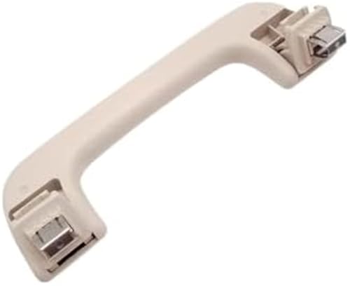 DEMULAX , for Skoda, 2009 2010 2011 2012 2013 2014 Auto-Innendach-Armlehne, Decken-Zuggriff, Armlehne, Tür-Sicherheitshandlauf, 1 Stück (Beige vorne rechts) Auto-Haltegriff(Beige Front Left) von DEMULAX