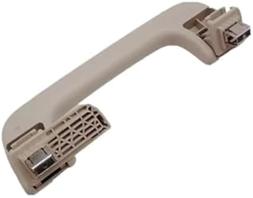 DEMULAX , for Skoda, 2009 2010 2011 2012 2013 2014 Auto-Innendach-Armlehne, Decken-Zuggriff, Armlehne, Tür-Sicherheitshandlauf, 1 Stück (Beige vorne rechts) Auto-Haltegriff(Beige Rear Left) von DEMULAX