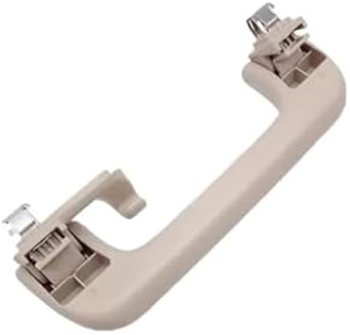 DEMULAX , for Skoda, 2009 2010 2011 2012 2013 2014 Auto-Innendach-Armlehne, Decken-Zuggriff, Armlehne, Tür-Sicherheitshandlauf, 1 Stück (Beige vorne rechts) Auto-Haltegriff(Beige Rear Right) von DEMULAX