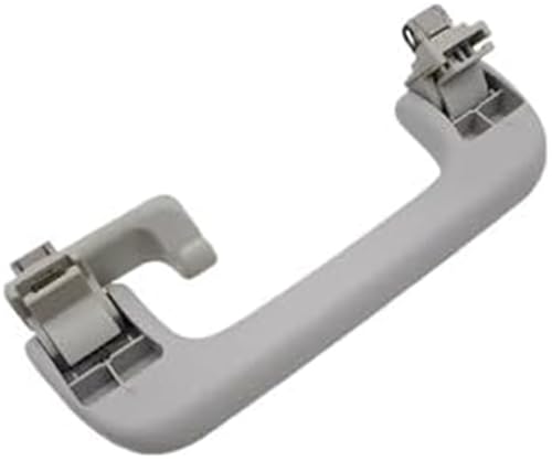 DEMULAX , for Skoda, 2009 2010 2011 2012 2013 2014 Auto-Innendach-Armlehne, Decken-Zuggriff, Armlehne, Tür-Sicherheitshandlauf, 1 Stück (Beige vorne rechts) Auto-Haltegriff(Gray Rear Right) von DEMULAX