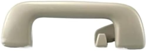 DEMULAX 1-teiliger Auto-Innendach-Sicherheitsgriff, Deckenarmlehne, Handlauf, Dachzuggriff, for Toyota, for Corolla, Yaris Prius (Beige hintere Reihe) Auto-Haltegriff(Beige Rear Row) von DEMULAX