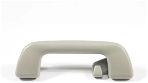 DEMULAX 1-teiliger Auto-Innendach-Sicherheitsgriff, Deckenarmlehne, Handlauf, Dachzuggriff, for Toyota, for Corolla, Yaris Prius (dunkelgraue vordere Reihe) Auto-Haltegriff(BLACK Light Grey Rear Row) von DEMULAX