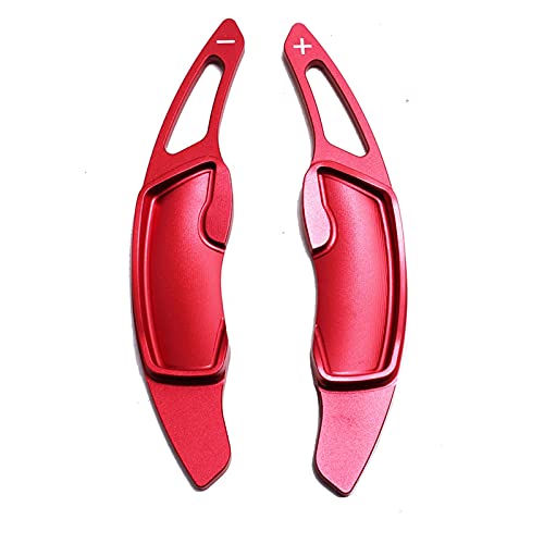 DEMULAX 2 STÜCKE Lenkrad Schalthebel, for Subaru, for Forester, SJ BRZ XV Outback Legacy, for Toyota, GT86 FR-S Paddelgetriebe Schaltwippe(Red) von DEMULAX
