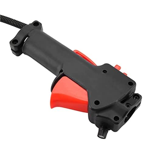 DEMULAX 26 mm Rasentrimmer-Trimmergriff, Gaszug-Auslösekabel, Zubehör for Freischneider, Premium-ABS, langlebig, einfache Installation, verschiedene Rasentrimmer, Trimmer, Schwarz Rasenmäherteile von DEMULAX