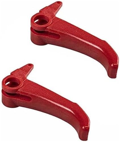 DEMULAX 2er-Pack Ersatz-Gashebel for Rasentrimmer 753-04119, for Bolens BL250 41AD250G163 41AD25G-065 41BD250G163 41CD250G163 BL26BC 41AD26BC965 BL110 41BD110G965 BL160 Modelle Rasenmäherteile von DEMULAX